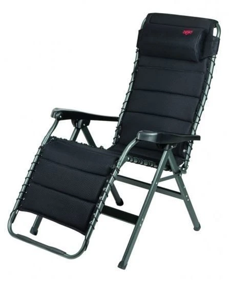 Crespo AP-232 Air-Deluxe Relaxstoel Zwart 2 Crespo AP-232 Air-Deluxe Relaxstoel Zwart - Afbeelding 2