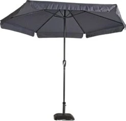 Lesli Living Parasol Gemini Grijs ø3mtr