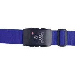 Cres Tenten Winkel 19 Rubytec Migrator TSA 3 Dial Luggage Strap Blue