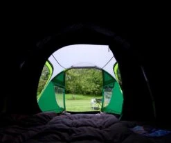 Coleman Chimney Rock 3 Plus / 3 Persoons Tunneltent - Groen -Cres Tenten Winkel 41104 coleman chimney rock 3 plus 3 persoons tent