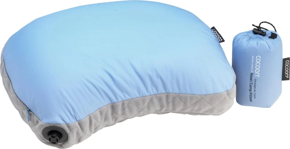 Cocoon Air Core Hood UL Kussen Blauw 2 Cocoon Air Core Hood UL Kussen Blauw - Afbeelding 2