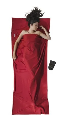 Cocoon Travelsheet Microfiber Lakenzak - Rood