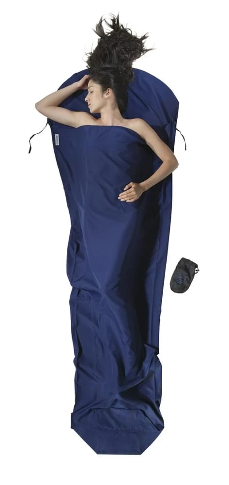 Cocoon Mummy Liner Microfiber Lakenzak | 2019 - Blauw 1 Cocoon Mummy Liner Microfiber Lakenzak | 2019 - Blauw