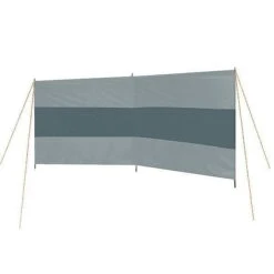 Bo-Camp Popular 2-delig Windscherm - Grijs