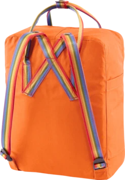 Fjallraven Kanken Rainbow Rugzak Oranje -Cres Tenten Winkel 72512 fjallraven kanken rugzak orange rainbow