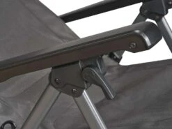 Isabella Freja Relaxstoel Donkergrijs -Cres Tenten Winkel 73911 isabella freja relax vouwstoel