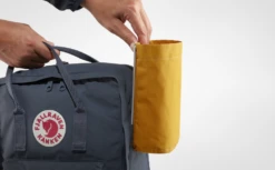 Fjallraven Kanken Bottle Pocket Geel -Cres Tenten Winkel 74131 fjallraven kanken bottle pocket