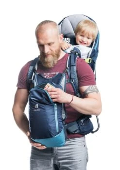 Deuter Kid Comfort Pro Kinderdrager Blauw -Cres Tenten Winkel 74221 deuter kid comfort pro kinderdrager