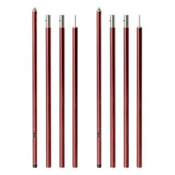 Bardani Luifelstokkenset Verstelbaar Rood