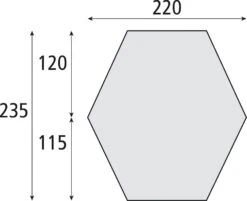 Safarica Hawaii 2.0 Beachshelter Blauw -Cres Tenten Winkel 74808 safarica hawaii 2.0 beachshelter