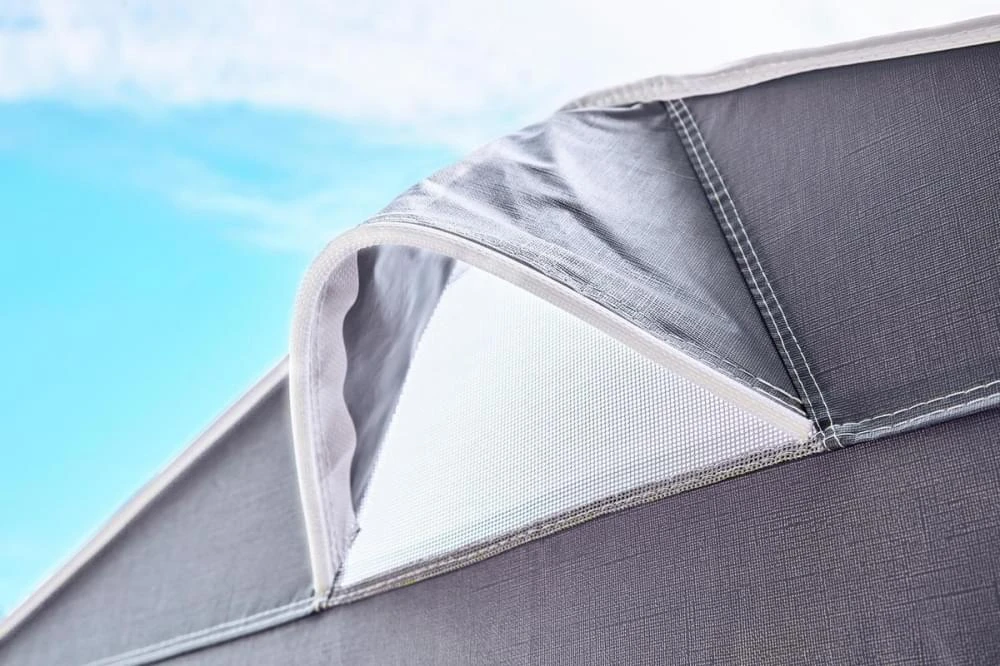 Isabella Space Schuurtent - Grijs 3 Isabella Space Schuurtent - Grijs - Afbeelding 3