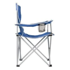 Bo-Camp Opvouwbare Campingstoel Blauw -Cres Tenten Winkel 80790 bo camp opvouwbare campingstoel