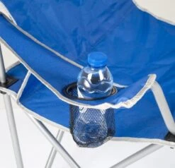 Bo-Camp Opvouwbare Campingstoel Blauw -Cres Tenten Winkel 80791 bo camp opvouwbare campingstoel