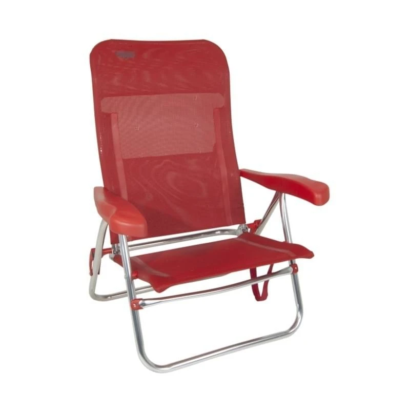 Crespo AL-205 Strandstoel Rood 1 Crespo AL-205 Strandstoel Rood