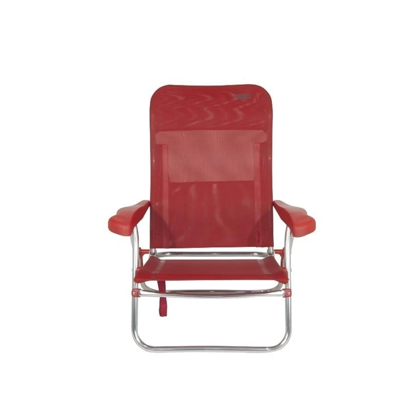 Crespo AL-205 Strandstoel Rood 2 Crespo AL-205 Strandstoel Rood - Afbeelding 2