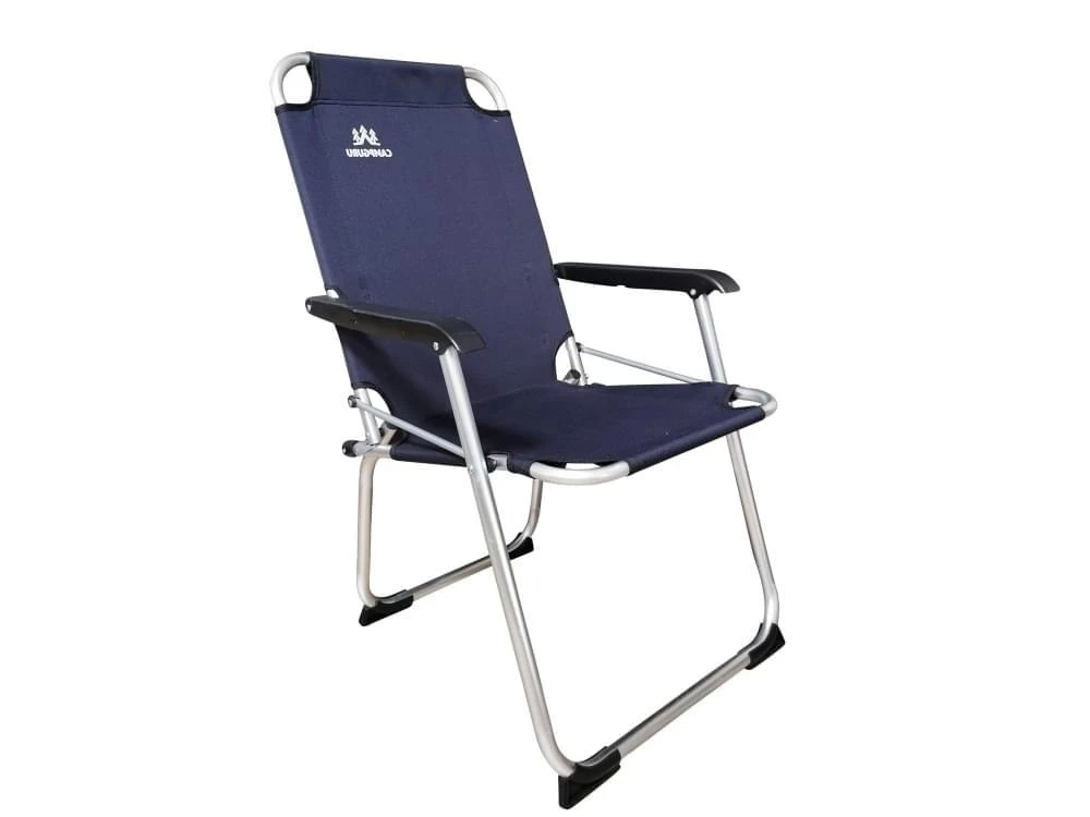 Campguru Chair XL Campingstoel Blauw 1 Campguru Chair XL Campingstoel Blauw