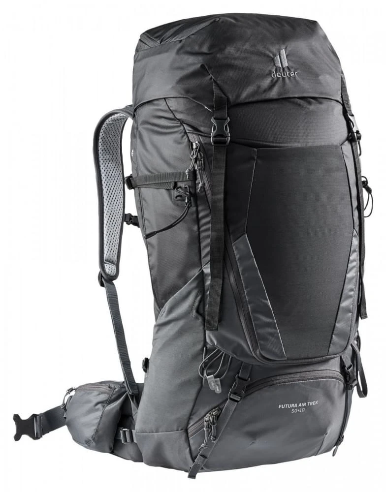 Deuter Futura Air Trek 50 + 10 Rugzak Zwart 1 Deuter Futura Air Trek 50 + 10 Rugzak Zwart