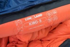 Lowland KIBO -5 Mummy Slaapzak Dons Blauw -Cres Tenten Winkel 83738 lowland kibo5 mummy slaapzak dons
