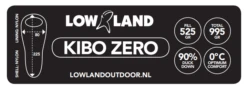 Lowland KIBO Zero Mummy Slaapzak Dons Blauw -Cres Tenten Winkel 83745 lowland kibo zero mummy slaapzak dons