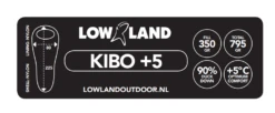 Lowland KIBO +5 Mummy Slaapzak Dons Blauw -Cres Tenten Winkel 83751 lowland kibo 5 mummy slaapzak dons