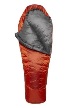 RAB Solar Eco 1 Long Mummy Slaapzak Synthetisch Rood -Cres Tenten Winkel 83958 rab solar eco 1 long mummy slaapzak synthetisch