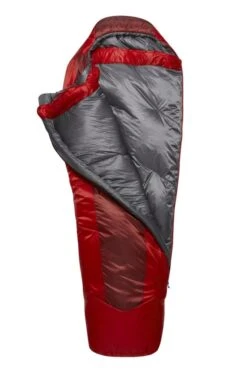 RAB Solar Eco 3 Long Mummy Slaapzak Synthetisch Rood -Cres Tenten Winkel 83967 rab solar eco 3 long mummy slaapzak synthetisch
