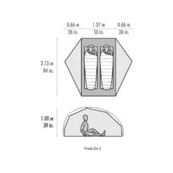 MSR FreeLite 2 / 2 Persoons Tent Groen -Cres Tenten Winkel 84981 msr freelite 2 2 persoons tent