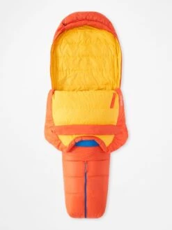 Marmot Always Summer Mummy Slaapzak Dons Oranje -Cres Tenten Winkel 88148 marmot always summer mummy slaapzak dons