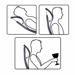 Crespo AP-237 Air-Deluxe Campingstoel Zwart -Cres Tenten Winkel 88614 crespo ap 237 air deluxe campingstoel