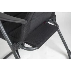 Crespo AP-215 Air-Deluxe Campingstoel Zwart -Cres Tenten Winkel 89215 crespo ap 215 air deluxe campingstoel