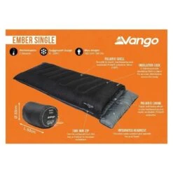 Vango Ember Single Deken Slaapzak Synthetisch Zwart 8 Vango Ember Single Deken Slaapzak Synthetisch Zwart -Cres Tenten Winkel 96980 vango ember single deken slaapzak