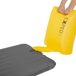 Exped Ultra 7R LW Slaapmat + Pumpbag Donkergrijs -Cres Tenten Winkel 97021 exped ultra 7r lw slaapmat pumpbag