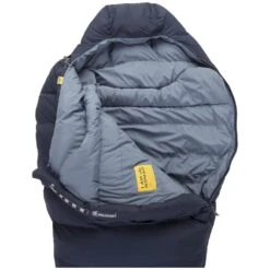 Nomad Inca Pro 1250 LZ Mummy Slaapzak Synthetisch Blauw -Cres Tenten Winkel 97566 nomad cuzco 1250 lz mummy slaapzak synthetisch