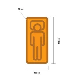 Human Comfort Valette Compact 15 Duo EW Slaapmat Groen -Cres Tenten Winkel 98289 human comfort valette compact 15 duo ew slaapmat