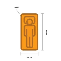 Human Comfort Gentilly 10 Duo EW Slaapmat Groen -Cres Tenten Winkel 98290 human comfort gentilly 10 duo ew slaapmat